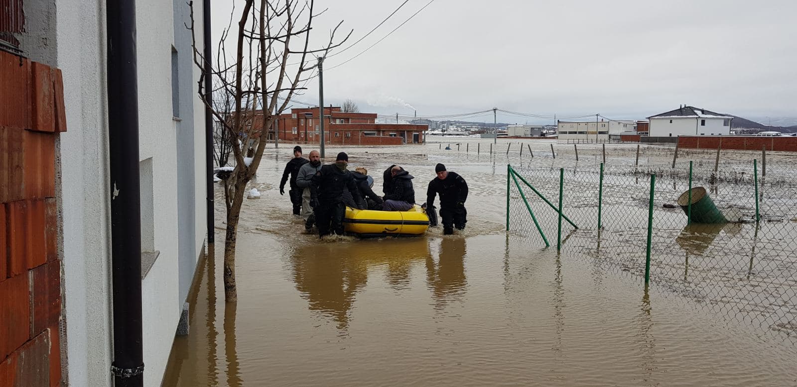 18 qytetarë janë evakuuar pas vërshimeve në Gjilan