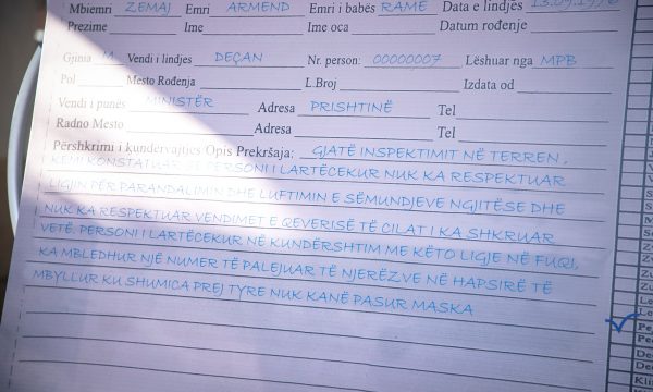 PSD’ja e “gjobitë” Armend Zemajn