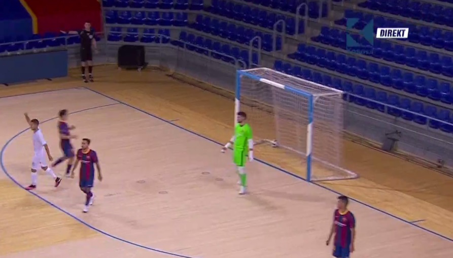 Futsall: Përfundon pjesa e parë Barcelona-Prishtina 5:1