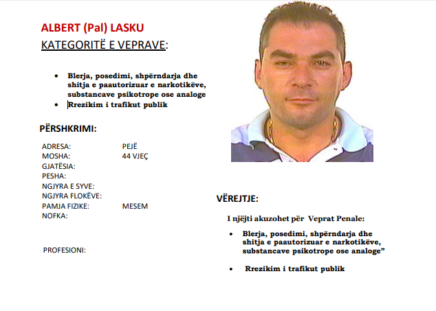 Nëse e shihni këtë person lajmërojeni menjëherë policinë