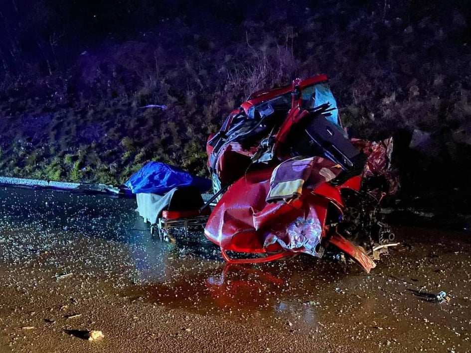 Pamje të frikshme të aksidentit fatal në Arllat të Drenasit