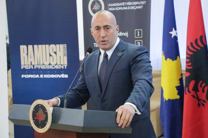 Haradinaj në Pejë: Kosova nuk dorëzohet as nga pandemia e as nga Serbia