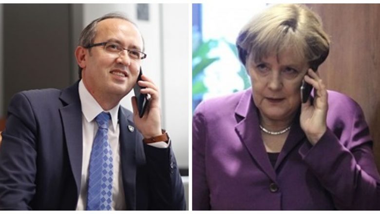 Merkel i konfirmon Hotit mbështetjen e Gjermanisë për Kosovën