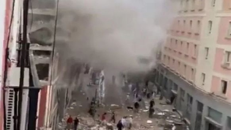 Shpërthim i fuqishëm në Madrid