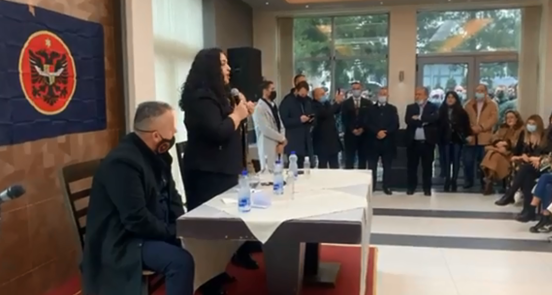 Vjosa Osmanit i bëhet pritje madhështore në bastionin e LDK-së
