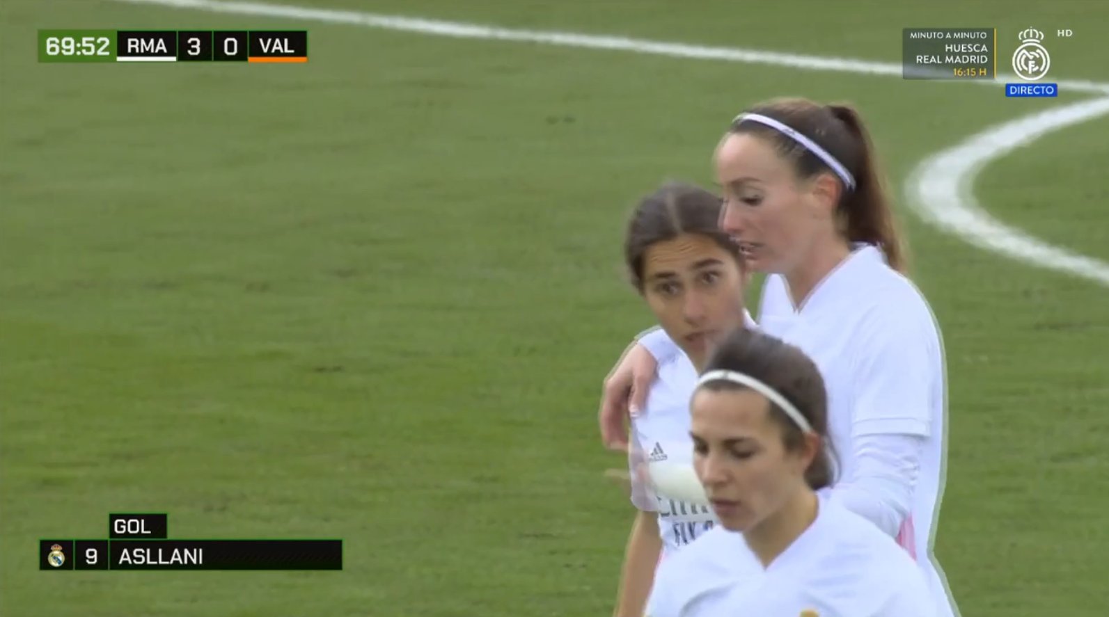 E jashtëzakonshmja Kosovare Asllani realizon hat-trick për 3 minuta