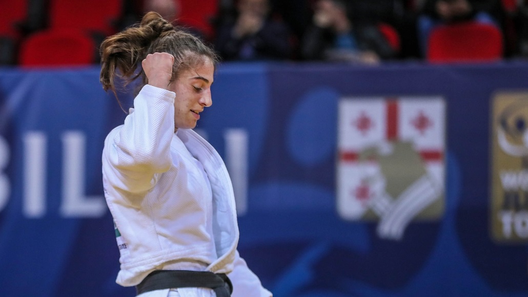 Nora Gjakova në finalen e Grand Slamit të Tbilisit