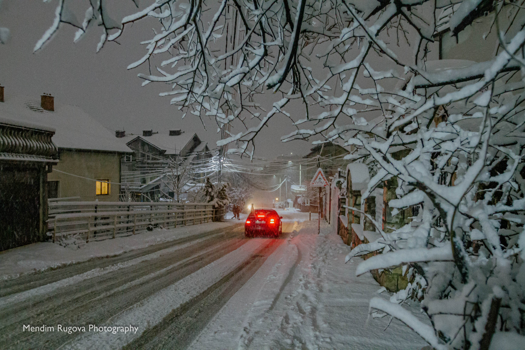 Borë deri në 15 cm në Prishtinë