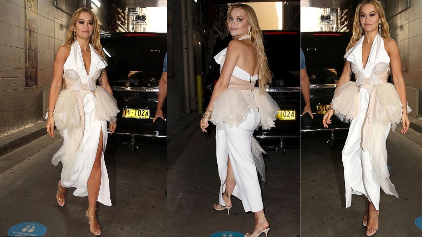 Rita Ora tregoi linjat e bukura trupore në fustan glamuroz teksa mori pjesë në “Grammy Awards 2021″”