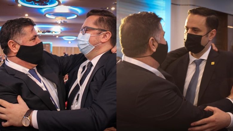 Tre kandidatët hedhin votën e tyre, përqafohen pas votimit