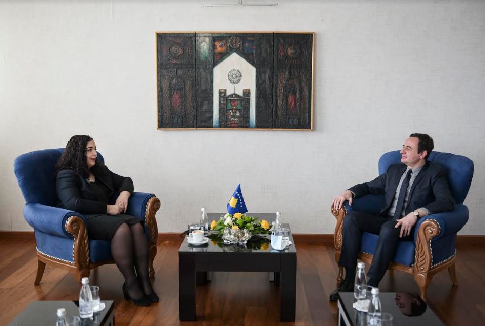 Osmani në takim me Kurtin, diskutojnë për bashkëpunim institucional