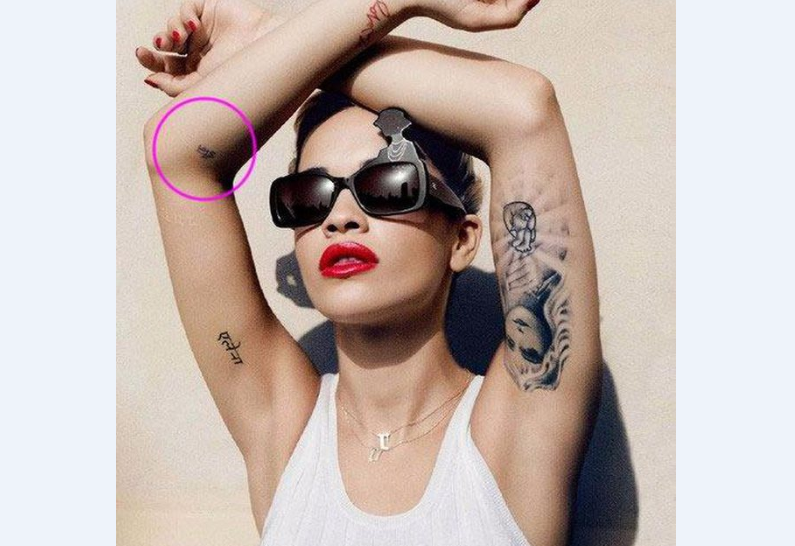 Është në shqip’/ Rita Ora tregon tatuazhin e saj të preferuar