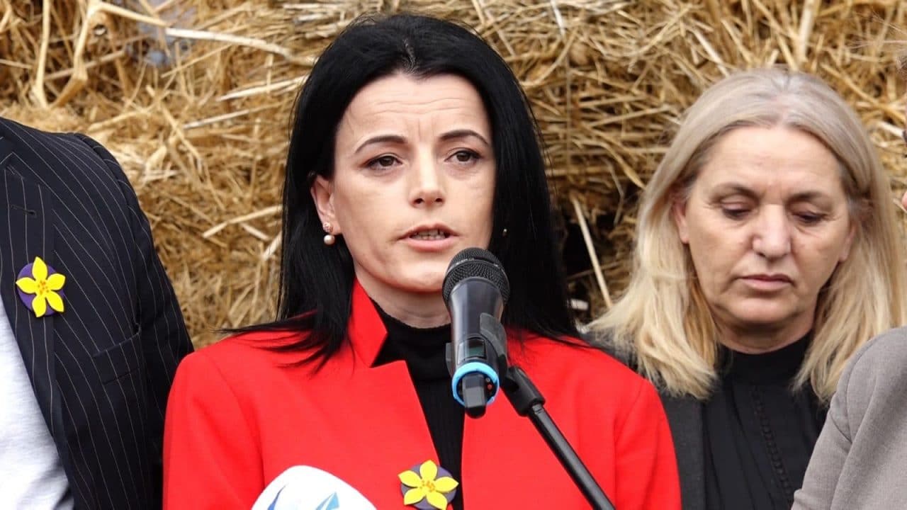 Vasfije Krasniqi e gatshme të ballafaqohet me Vuçiqin