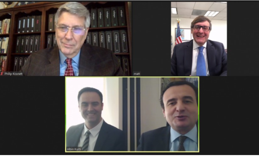 Ambasada amerikane: Pas takimeve me Kurtin, Hotin e Osmanin, Palmer thekson nevojën urgjente për formimin e institucioneve