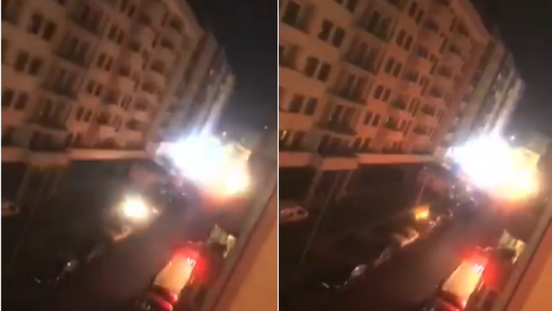 Zjarr në një objekt banesor në Fushë Kosovë, disa banorë po trajtohen nga mjekët