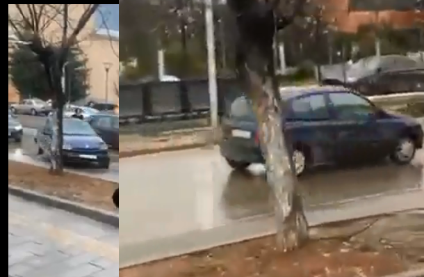 Aksident zinxhiror në Prishtinë, dy vetura ikin nga vendi i ngjarjes