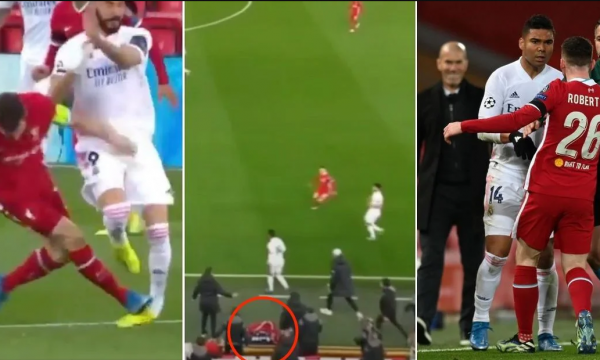 Pamje kur Casemiro u hakmor ndaj Milnerit dhe i tërë Liverpooli u tërbua e Zidane po qeshte