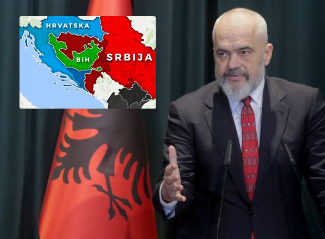 E konfirmon Rama: E kam parë vetë, harta për ndryshim kufijsh në Ballkan ekziston