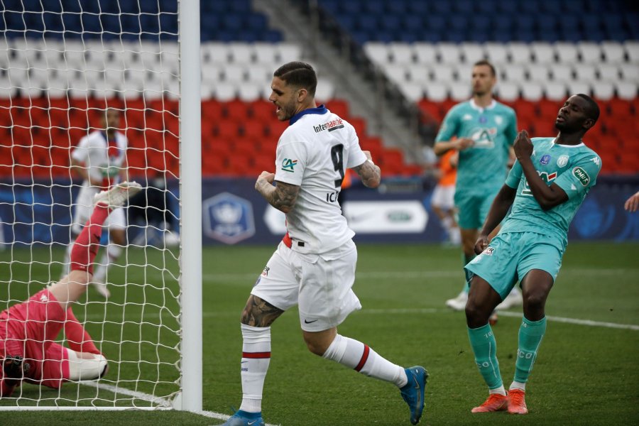 “Hat-trick” i Icardit, PSG-ja në gjysmëfinale të Kupës së Francës