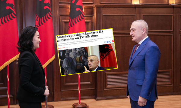 Presidenti Meta përplaset me amabasadoren amerikane në emision