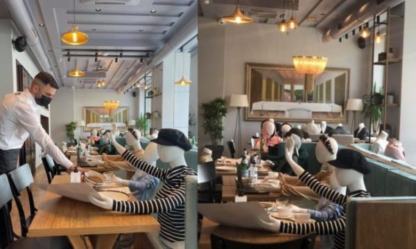 Protesta simbolike e restorantit në Prishtinë tërheq vëmendjen e mediave botërore