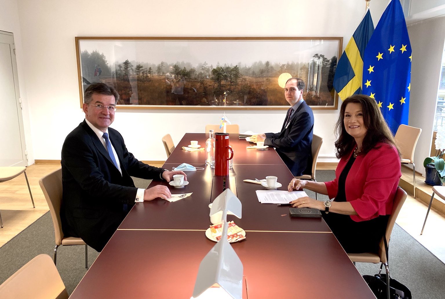 Ministrja e Jashtme e Suedisë: Kosova dhe Serbia duhet ta bëjnë prioritet dialogun