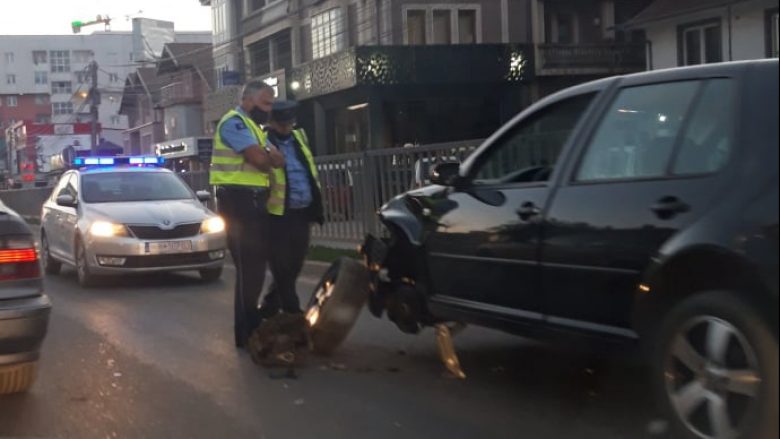 Aksident trafiku në rrugën Prishtinë-Fushë Kosovë, policia jep detajet
