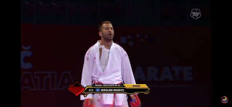 Nishevci fiton medalje të bronztë në Evropianin e karatesë