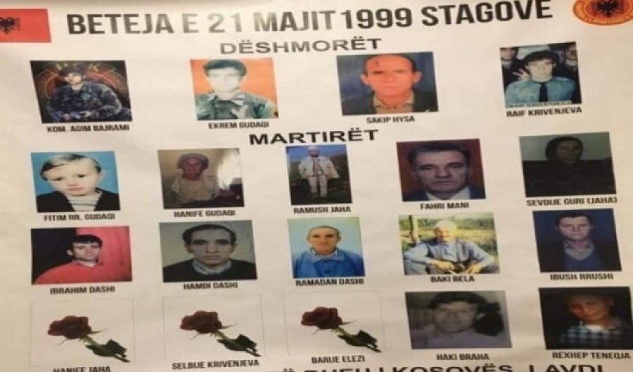 22 vjet nga masakra e Stagovës së Kaçanikut
