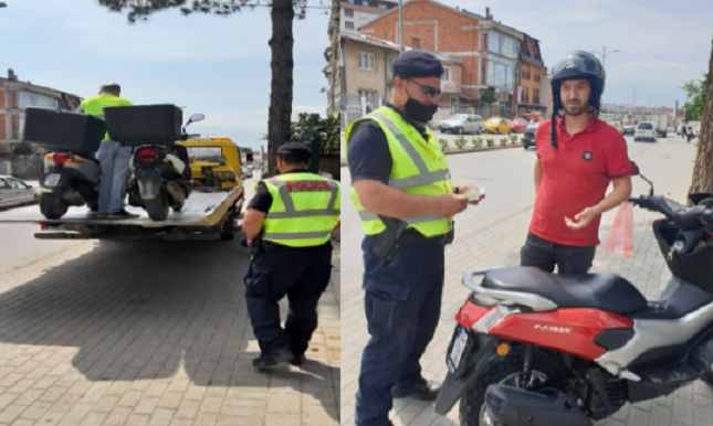 Policia në Prizren me plan për motoçiklistët, shqiptoi 63 tiketa