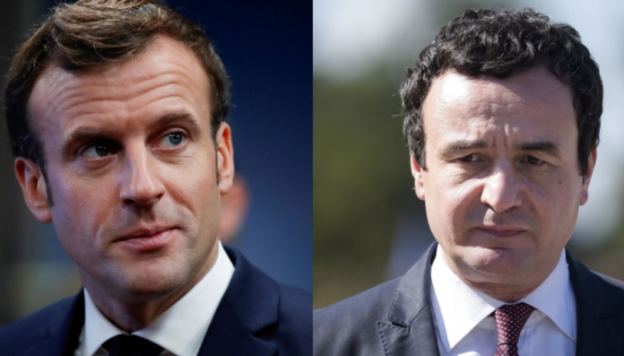 Kurti-Macron takohen të mërkurën në orën 19:30