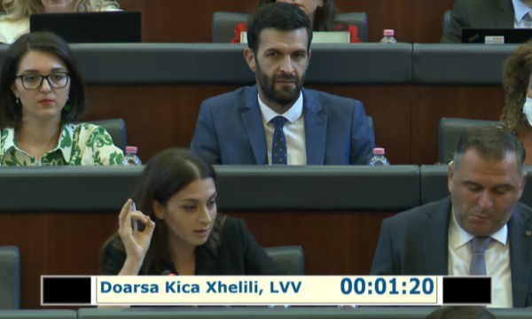 Deputetja Doarsa Kica përplaset me Memli Krasniqin e PDK-së në Kuvend