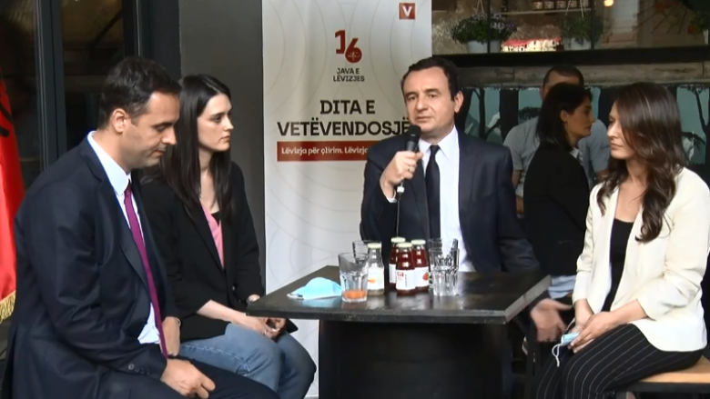 Kurti thotë se bashkimi kombëtar mbetet pjesë e programit të Lëvizjes Vetëvendosje