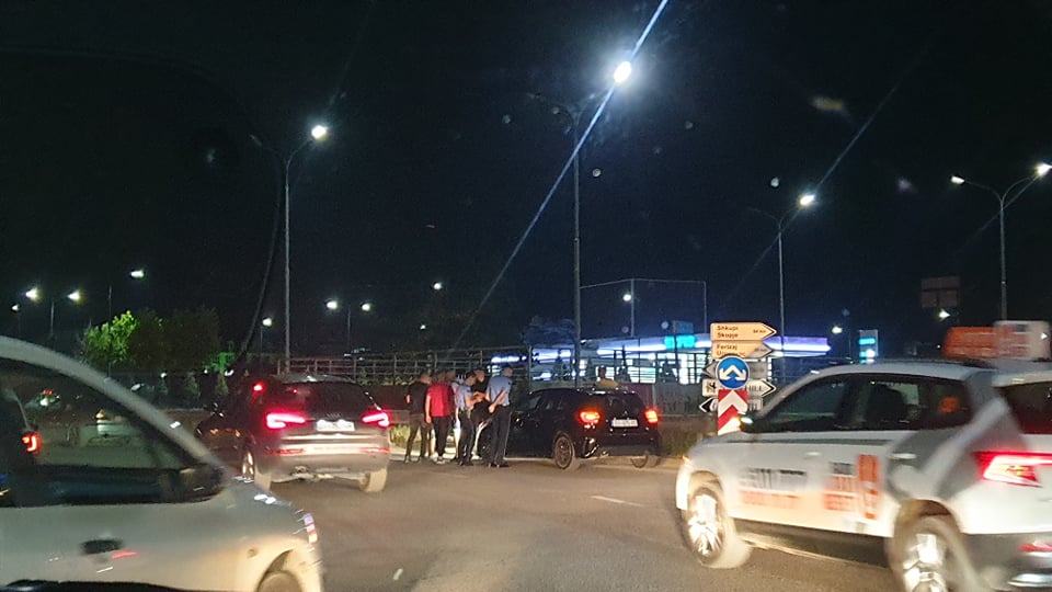 Aksident trafiku në lagjen ‘Ulpiana’ në Prishtinë