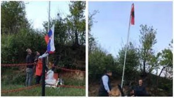 Nënkryetari i Bujanocit ftohet në polici për flamurin kombëtar