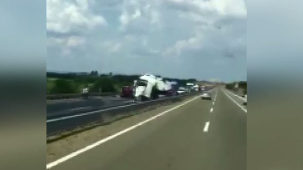 Aksident në autostradën “Ibrahim Rugova”