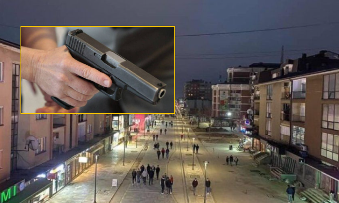 Ngjarje si në filma në Podujevë: Dy persona nga motoçikleta shkrepin 16 plumba në drejtim të një shtëpie