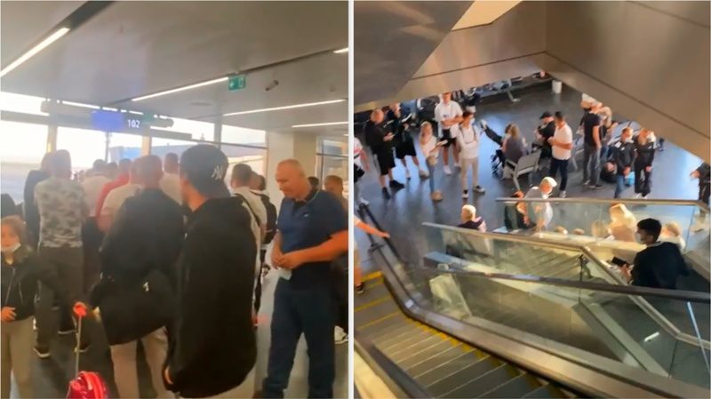 Tollovi në Aeroportin e Prishtinës, pasagjerët ankohen se kanë disa orë që po e presin avionin