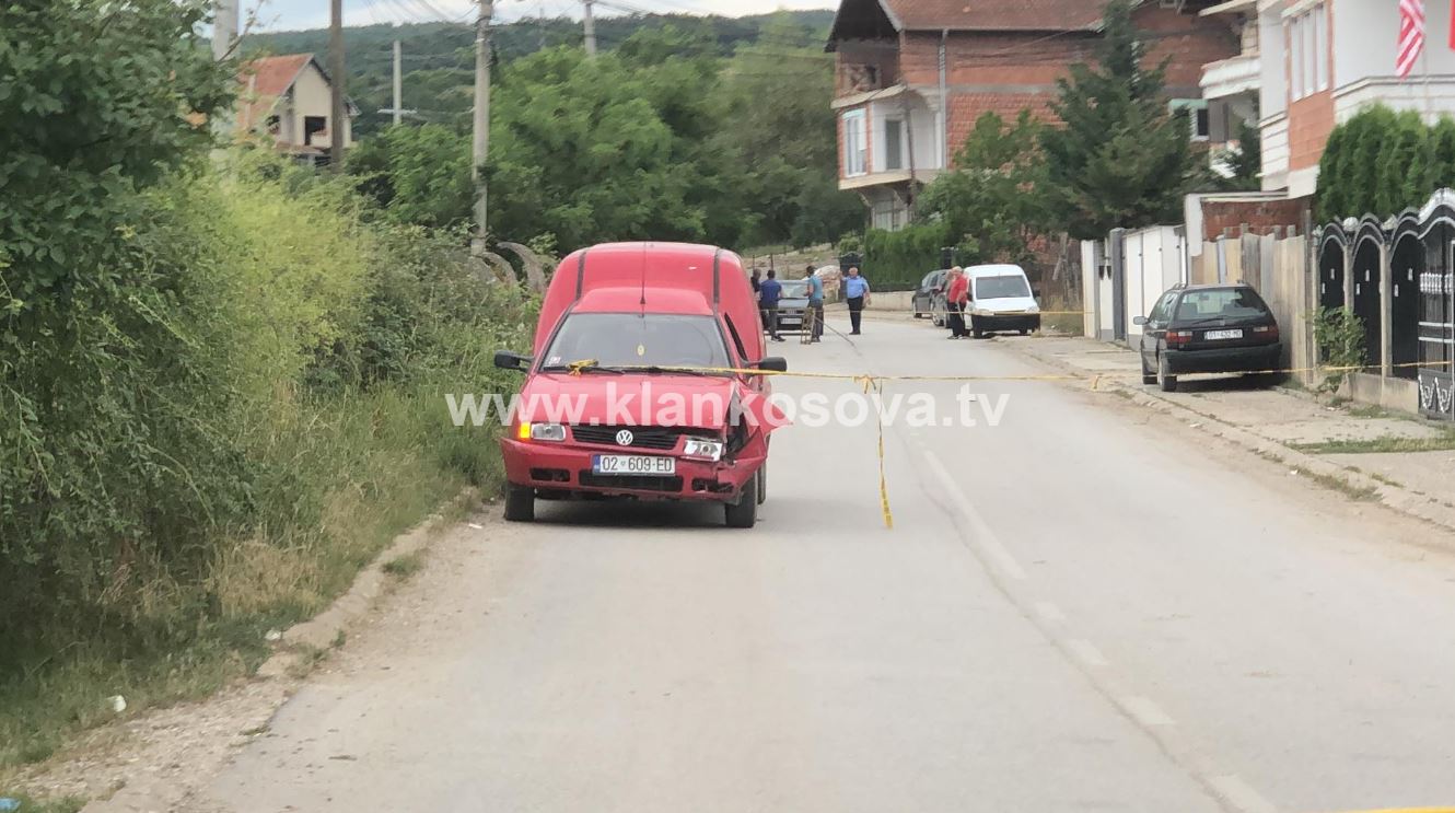 Pamje nga vendi i shpërthimit brenda veturës në Suhodoll të Mitrovicës (VIDEO)