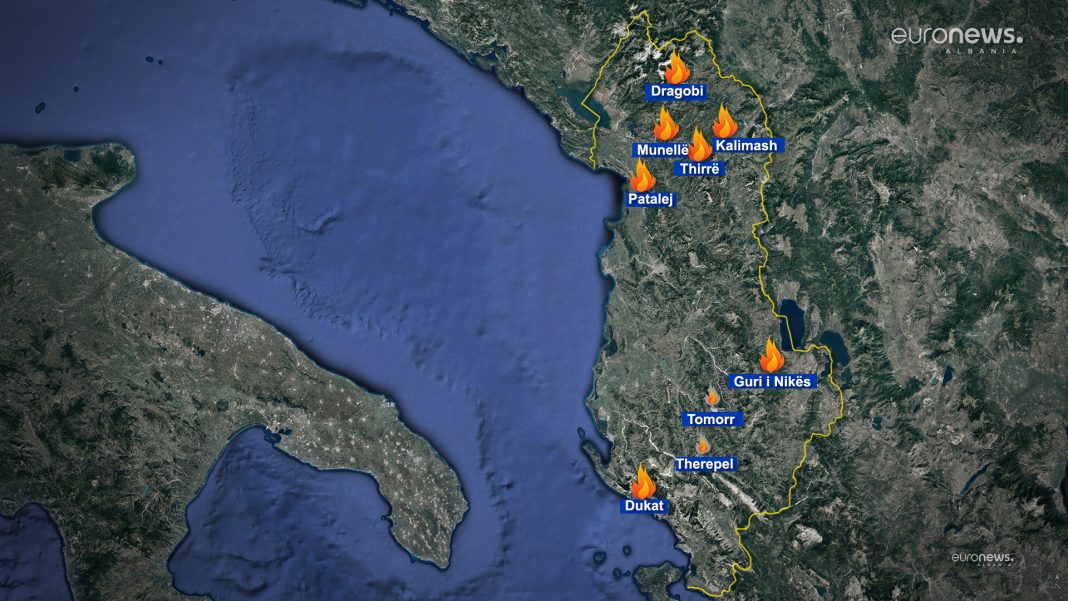 9 vatra zjarri ende aktive, Peleshi kritikon Bashkinë Vlorë për Karaburunin