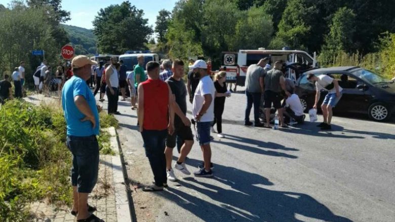 Pesë të lënduar në aksident komunikacioni, në Grashticë të Prishtinës