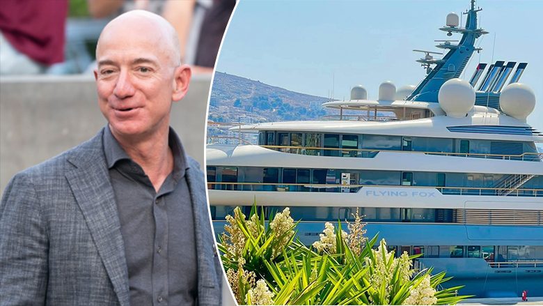 Jahti luksoz i Jeff Bezos shihet në Sarandë, njeriu më i pasur në botë ndodhet në Shqipëri?