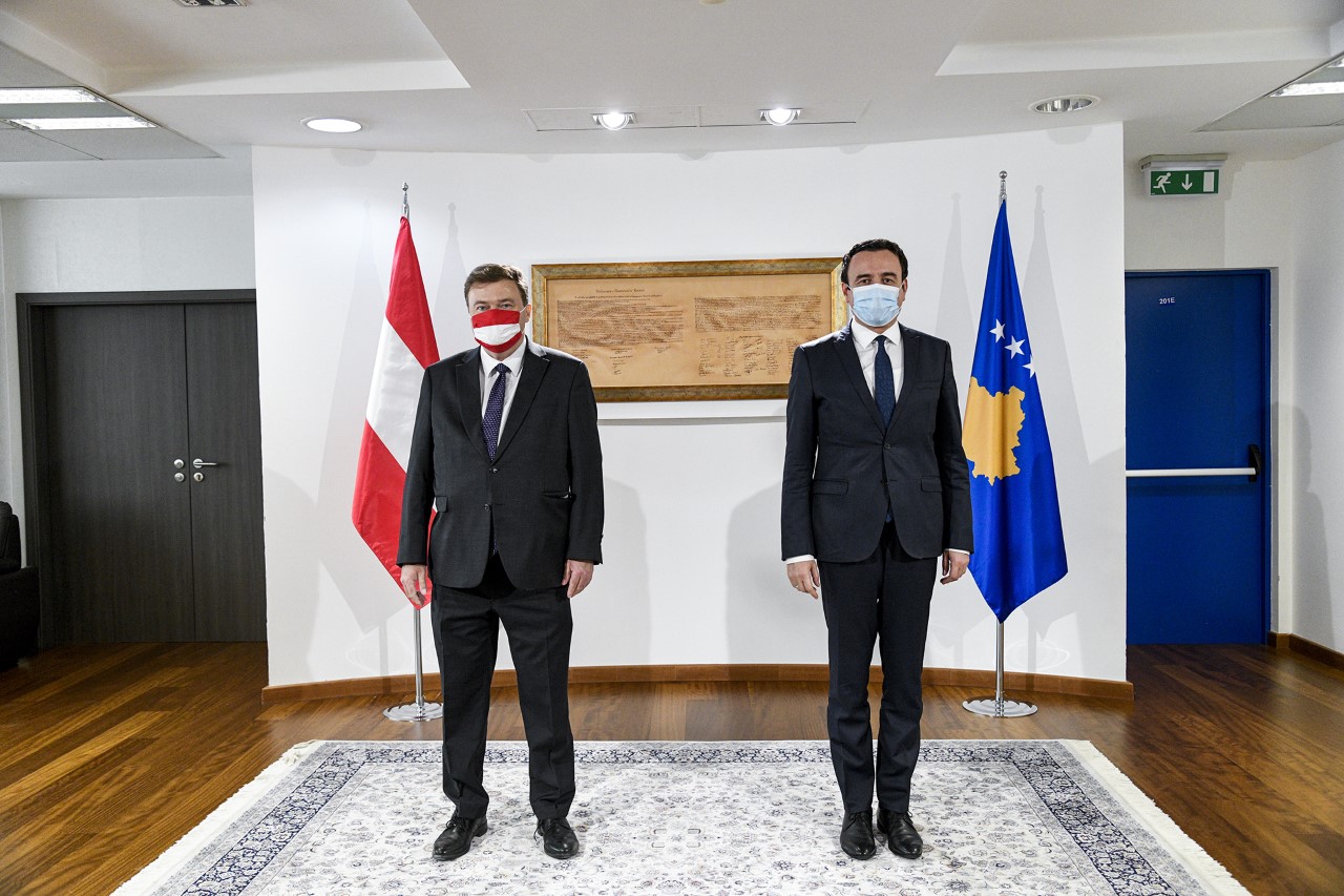 Austria premton mbështetje për Kosovën dhe popullin e saj