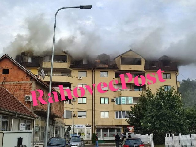 Policia jep detaje për zjarrin në Rahovec