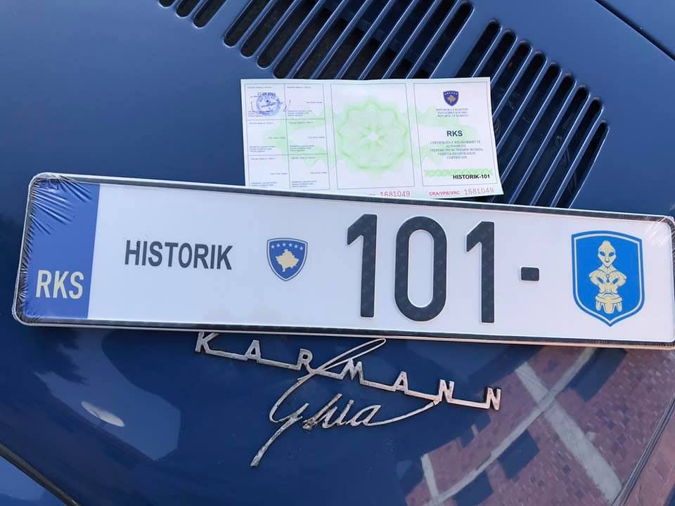 Kosova lëshon targat HISTORIKE