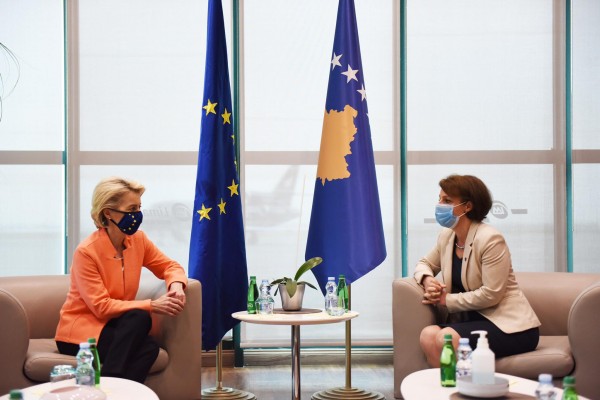 Gërvalla dhe Ursula von der Leyen flasin për rrugëtimin e Kosovës drejt BE-së