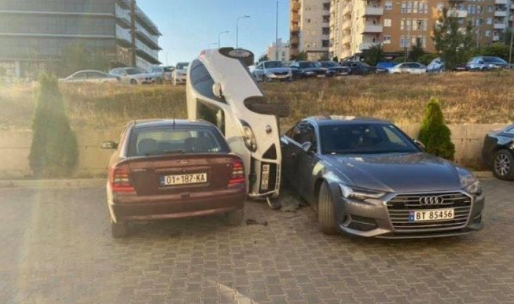 Aksident i paparë deri tash në Prishtinë