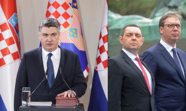 Presidenti i Kroacisë e quan Vuçiqin nxitës të luftës