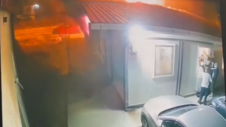 Publikohet videoja e shpërthimit të zjarrit në Spitalin e Tetovës