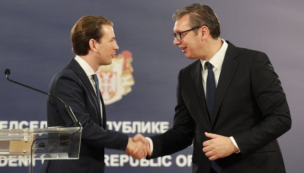 Kurz në Beograd ia lavdëron ekonominë Serbisë, Vuçiq: Vendi ynë është shtëpia e tij e dytë